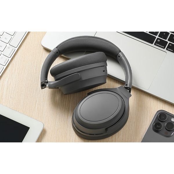 Headphones Edifier WH700NB, Active Noise Cancelling Headphones, Wireless, Bluetooth, Grey