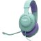 JBL Quantum 100M2 Gaming Headphones Cyan