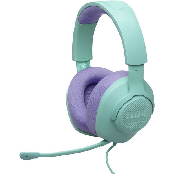 JBL Quantum 100M2 Gaming Headphones Cyan