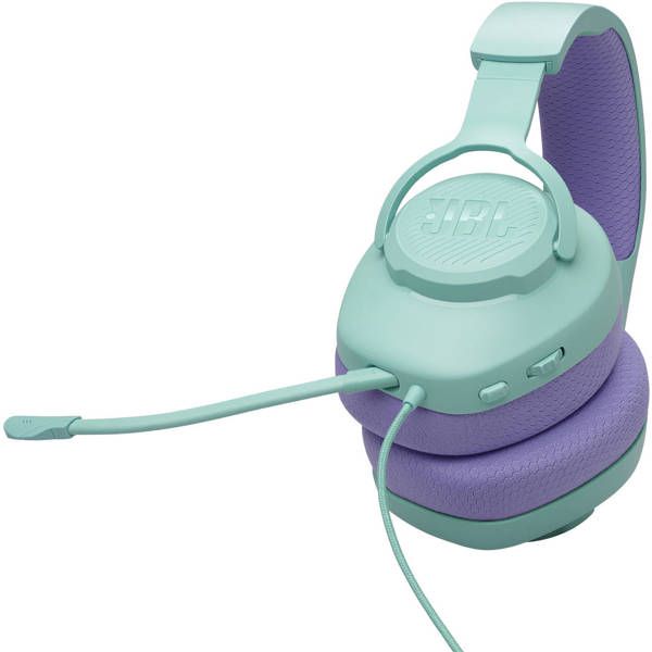 JBL Quantum 100M2 Gaming Headphones Cyan