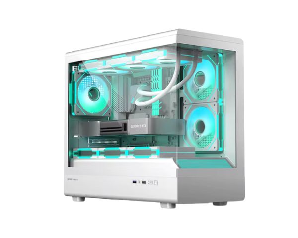 Case: Golden Field Lantau Lite 360 6x120mm ARGB Fans Mid Tower White
