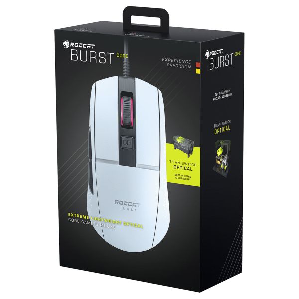 Roccat Burst Core White 