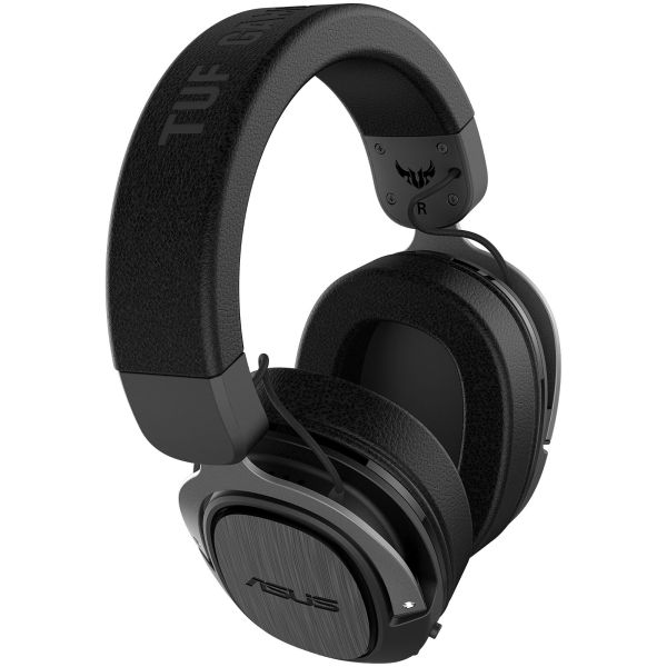 Headset: Asus TUF Gaming H3 Wireless Headset USB Type-C Gray - 90YH02ZG-B3UA00