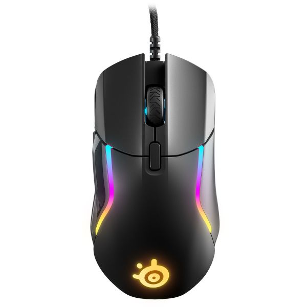 SteelSeries Mouse Rival 5, RGB, USB-A, black