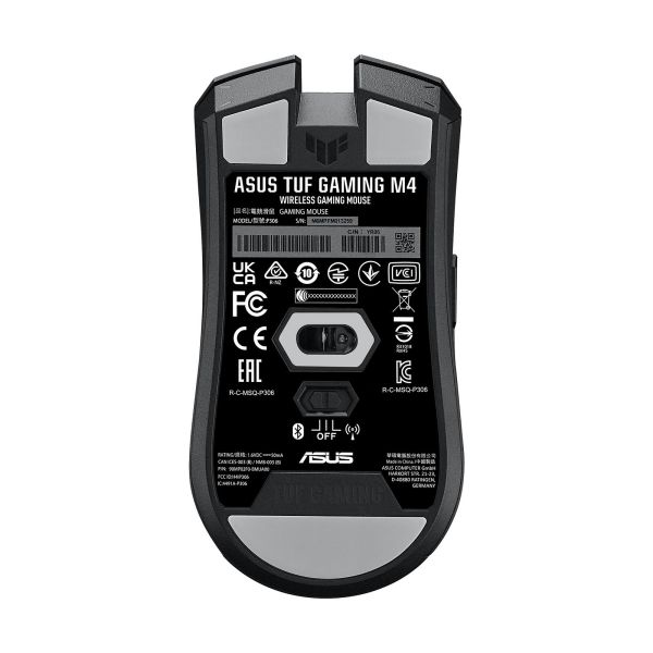 Mouse: Asus TUF Gaming M4 Wireless Bluetooth Mouse Black - 90MP02F0-BMUA00