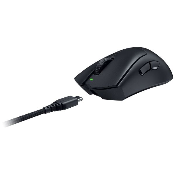 Razer Mouse DeathAdder V3 Pro and HyperPolling Wireless, USB-C/WL, black