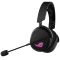 Headset: Asus ROG Pelta RGB Gaming Wireless Bluetooth Headset Black - 90YH0410-BHUA00