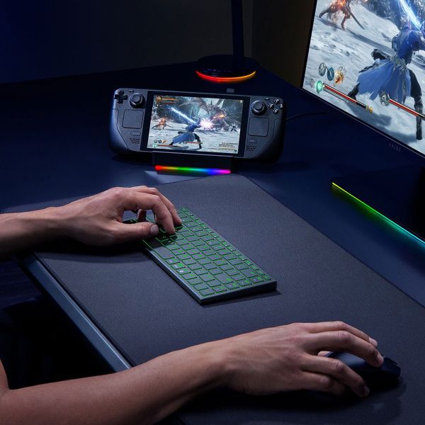 Razer Keyboard Joro Ultra Low-Profile, 86key, BT, EN, RGB, black