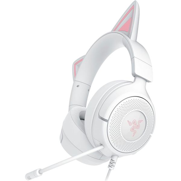Razer Headset Kraken Kitty V3 X, mini-jack, 1.3m, white