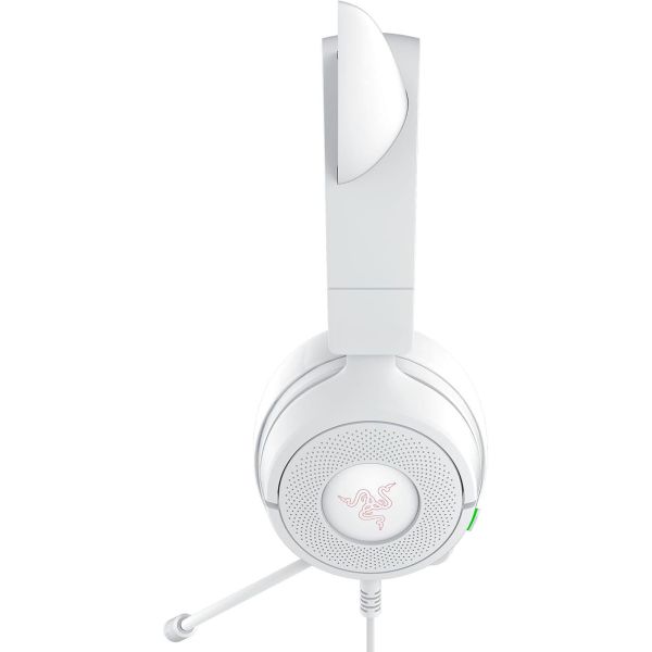 Razer Headset Kraken Kitty V3 X, mini-jack, 1.3m, white