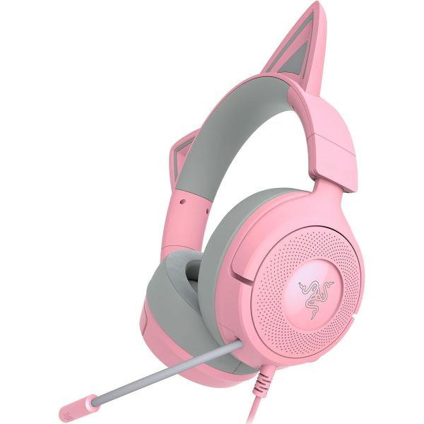 Razer Headset Kraken Kitty V3 X, mini-jack, 1.3m, quartz