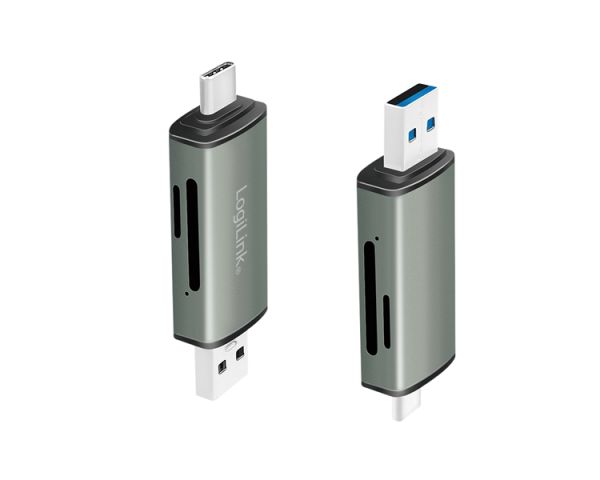 Card reader: Logilink CR0043 USB 3.2 Gen1 card reader for SD and microSD card