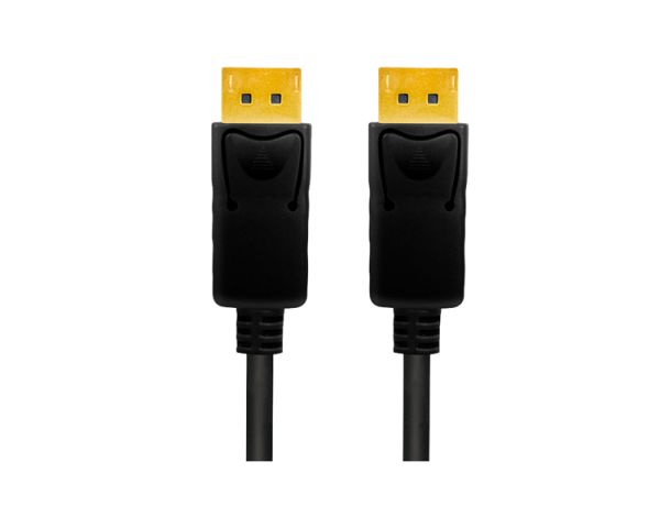 Cable: Logilink CV0139 8K/60Hz DisplayPort Cable Black 5m