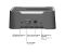 Docking station: Logilink QP0035 USB-C 3.2 Gen 1 2.5" & 3.5" SATA HDD/SSD RGB Docking station Black