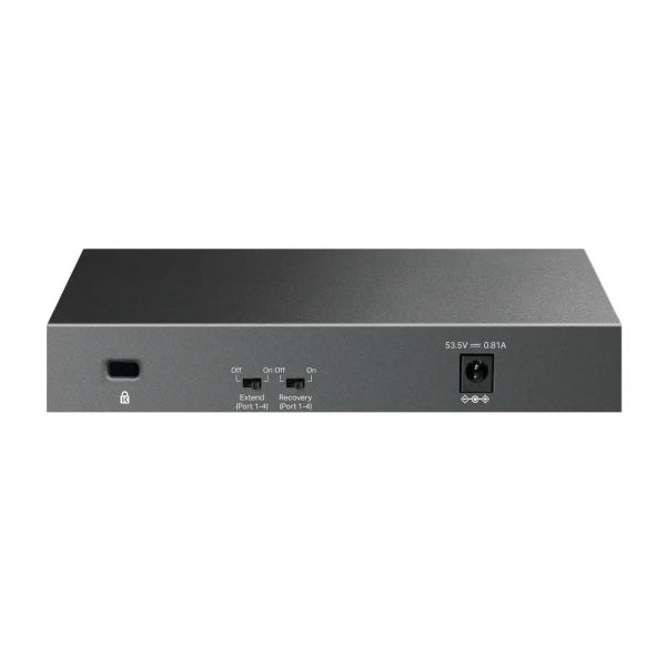LS106LP, TP-Link, 6-Port 10/100Mbps Desktop Switch with 4-Port PoE, 41 W