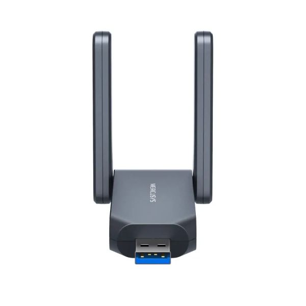 MERCUSYS, MA37BEH, BE6500 Wi-Fi 7 High Gain Wireless USB Adapter