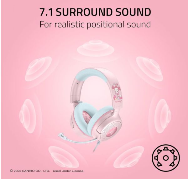 Razer Kraken V4 X My Melody Edition
