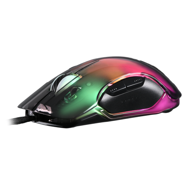 2E GAMING mouse MG345, RGB, USB-A, transparent