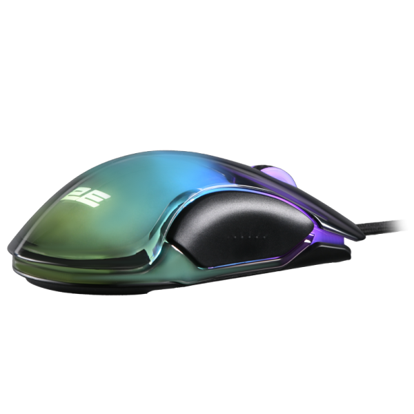 2E GAMING mouse MG345, RGB, USB-A, transparent