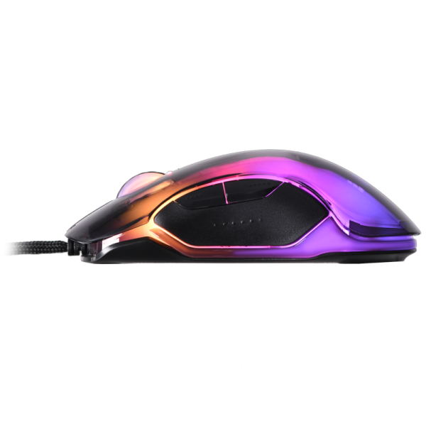 2E GAMING mouse MG345, RGB, USB-A, transparent