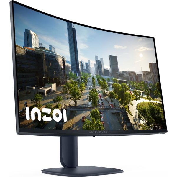 Monitor DELL 31.5" AW3225DM ALIENWARE, 2xHDMI, DP, USB, VA, 2560x1440, 180Hz, 1ms, DCI-P3 95%, CURVED,  FreeSync, HDR 400