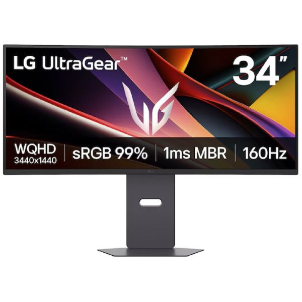 Monitor/ LG/ LG UltraGear 34G600A-B Curved 34'' WQHD 3440 x 1440 VA 160Hz 1ms 300 cd/m²