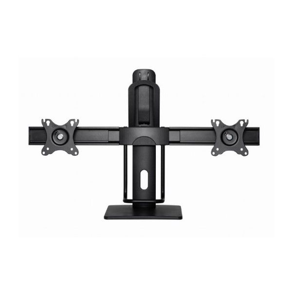 Monitor stand: Gembird MS-D2-01 Double monitor desk stand height adjustable 17"-27"