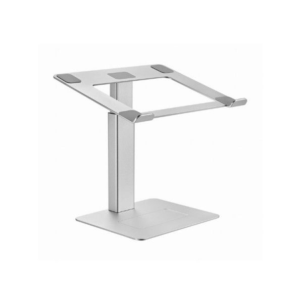 Notebook stand: Gembird NBS-D1-02 Height adjustable notebook riser stand silver
