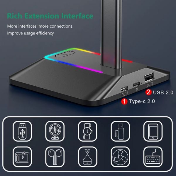 RGB Headphone Bracket