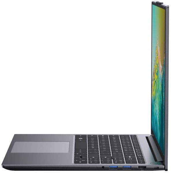 Notebook Chuwi CoreBook Plus, 16", Ryzen 5-7430U, 16GB, 512GB SSD, Integrated, W11H, Black