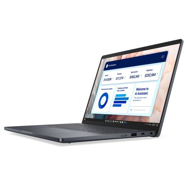 DELL Pro 14 Premium 14" FHD+ AG, Intel U7-268V, 32GB, F512GB, UMA, Win11P, black