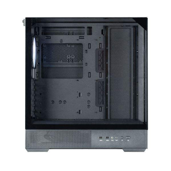 Zalman PC case P40 Prism without PSU, 2xUSB3.0, 1xUSBType-C, 1x120mm ARGB, VGA 420мм, LCS ready, TG 3x Panels, ATX, black