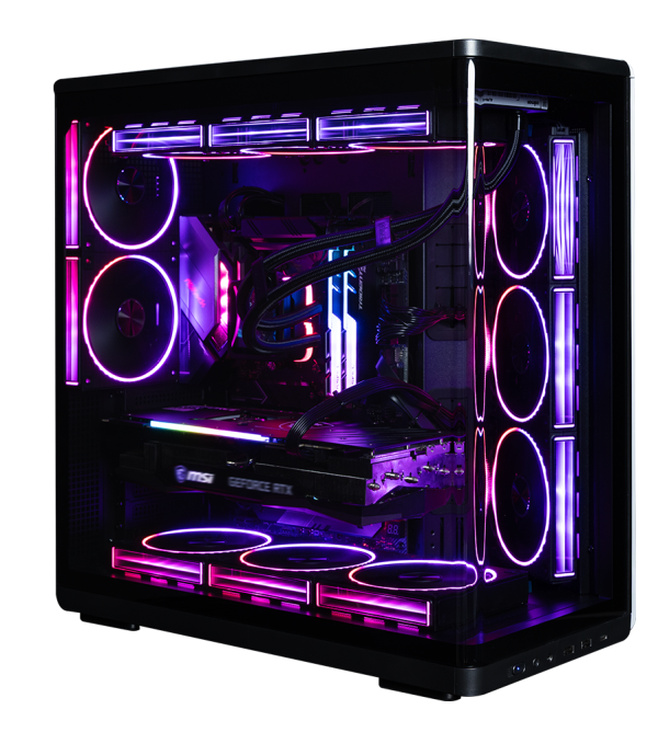 Zalman PC case P60 without PSU, 2xUSB3.0, 1x Type C, 3x120мм ARGB Reverse, 2x120мм ARGB, VGA 435мм, LCS ready, Curved Tempered Glass, Dual Chamber, ATX, black