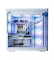 Zalman PC case P60 without PSU, 2xUSB3.0, 1x Type C, 3x120мм ARGB Reverse, 2x120мм ARGB, VGA 435мм, LCS ready, Curved Tempered Glass, Dual Chamber, ATX, white
