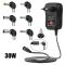 Universal Adapter 30W Power Wall Plug-in Adapter with 5V 2.1A USB Port, Tips: 6 PCS, Cable Length: About 1.2m