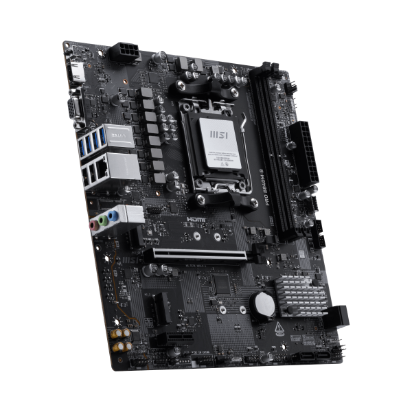 MSI Motherboard PRO B840M-B sAM5 B840 2xDDR5 M.2 HDMI DSub mATX