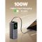 Portable Charger UGREEN PB726 (55987B) Nexode, 20000mAh, USB, Type-C, Power Bank With Retractable Type-C Cable, Grey