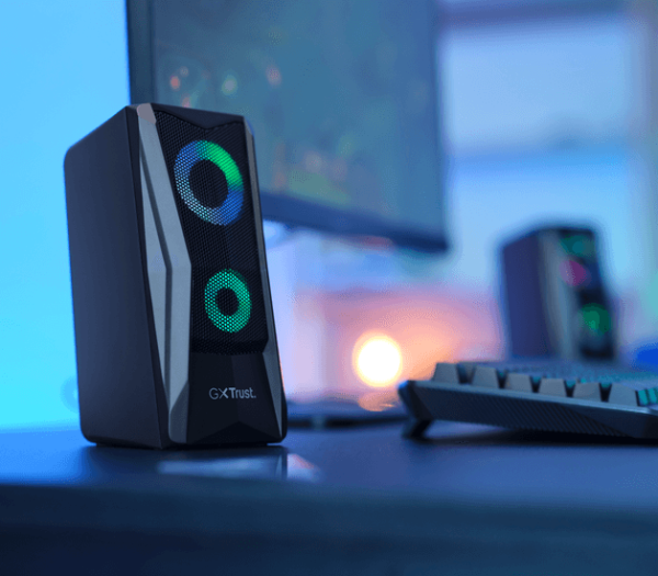 GXT606B JAVV RGB SPEAKER SET BLK
