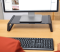 MONTA GLASS MONITOR STAND BLK
