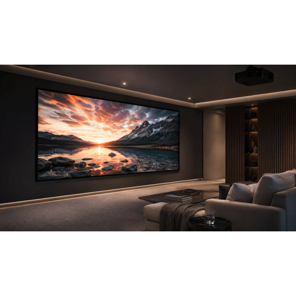 Projector screen Allscreen CNF90HFS, ULTRA THIN BEZEL SCREEN, 203x114CM, 90", 16:9, ALR, High Brightness