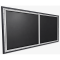 Projector screen Allscreen CNF90HFS, ULTRA THIN BEZEL SCREEN, 203x114CM, 90", 16:9, ALR, High Brightness