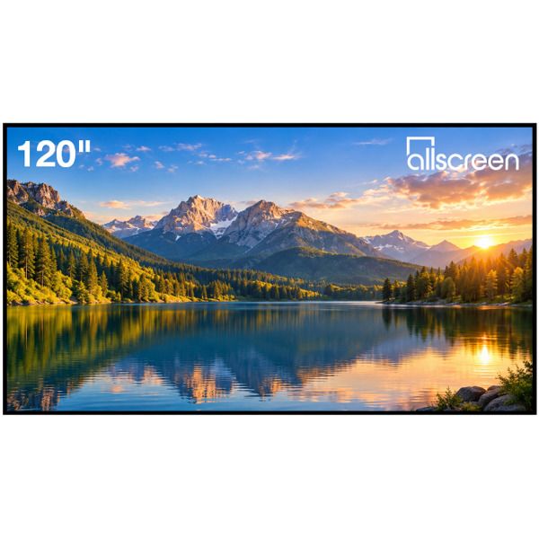 Projector screen Allscreen CNF120HBC, ULTRA THIN BEZEL SCREEN, 265x149CM, 120", 16:9, ALR, 170°