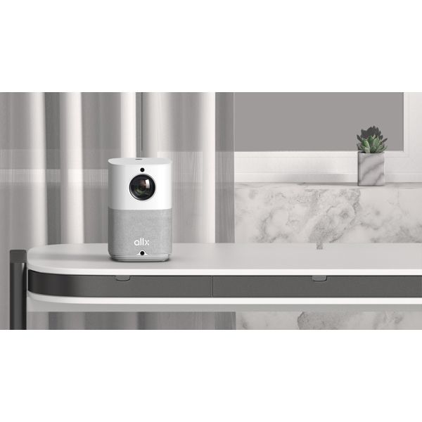 Projector ALLX AX-PF320W, LCD Projector, FHD 1920x1080, 320Lm, White