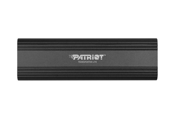 External Hard Drive: Patriot Transporter Lite 512GB External Portable SSD USB-C 3.2 Black - PTPL512GPECB