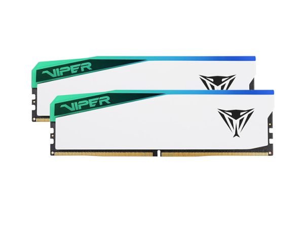 RAM: Patriot Viper Elite 5 RGB DDR5 48GB 6400MHz DUAL KIT UDIMM XMP - PVER548G64C32KW