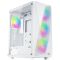 2E GAMING PC case Aruba G3313W, without PSU, 1xUSB3.0, 2xUSB2.0, 5x120mm ARGB, VGA 330mm, LCS ready, HUB, TG Side Panel, ATX, white