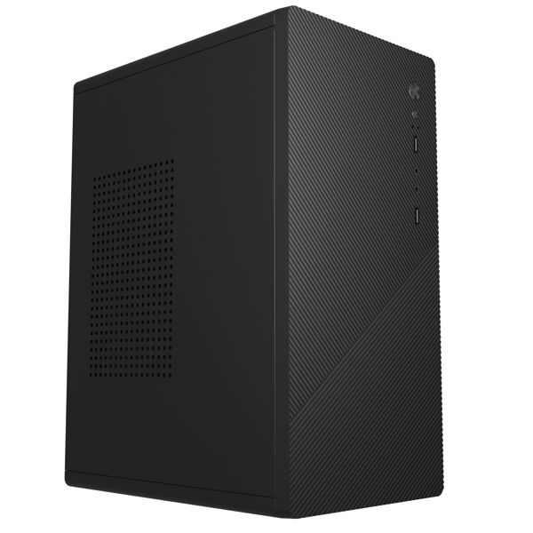 Case ALLX AX-B1635, Computer Case, MATX, ITX, USB1.0x2, Black
