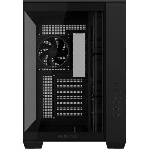 ASUS A32 PLUS TG ARGB – Mid Tower | ATX/mATX/Mini-ITX | TG | 4×120mm ARGB Fans | Panoramic Design | GPU 420mm | CPU Cooler 165mm | 360mm Radiator | Black