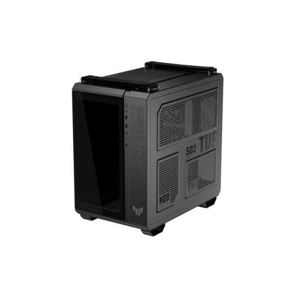 ASUS TUF Gaming GT502 Horizon TG ARGB – Mid Tower | ATX/mATX/Mini-ITX | TG | Dual Chamber Design | 4×120mm ARGB Fans | GPU 400mm | CPU Cooler 163mm | 360mm Radiator | Black