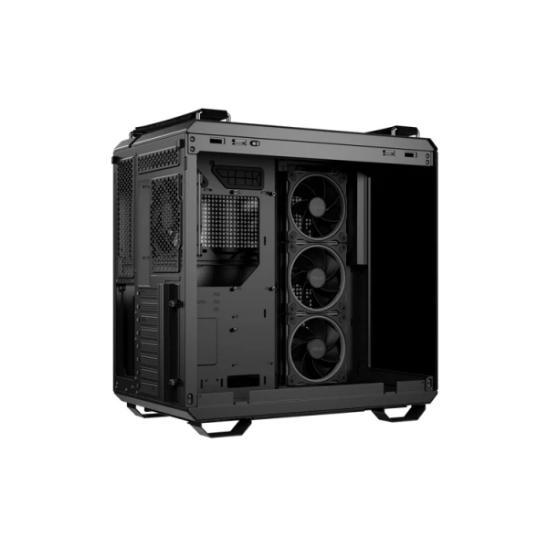 ASUS TUF Gaming GT502 Horizon TG ARGB – Mid Tower | ATX/mATX/Mini-ITX | TG | Dual Chamber Design | 4×120mm ARGB Fans | GPU 400mm | CPU Cooler 163mm | 360mm Radiator | Black